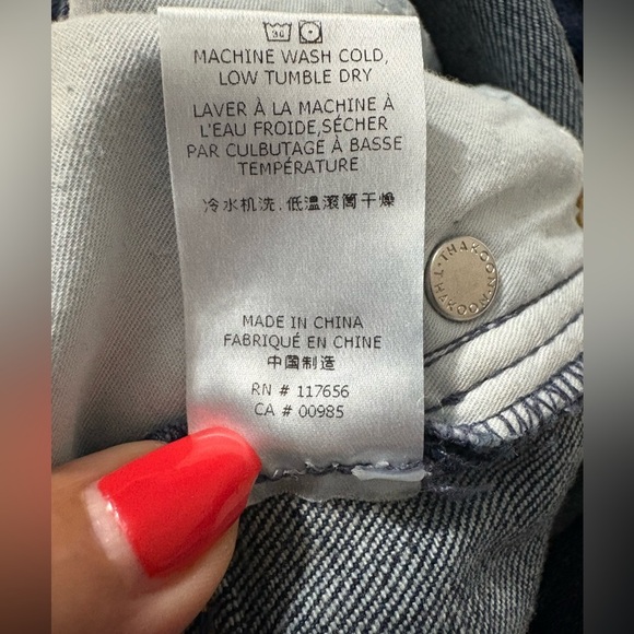 Thakoon Denim Patchwork Jeans, Straight Leg. Very soft denim. Unique - Picture 14 of 14
